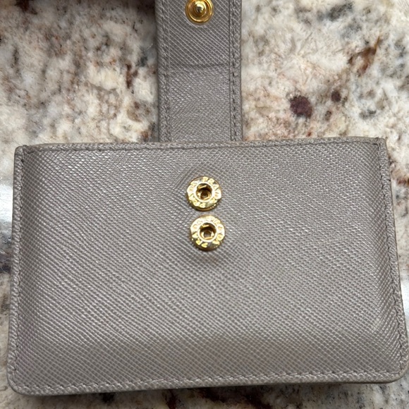 Prada Gray Card Holder - Picture 3 of 5